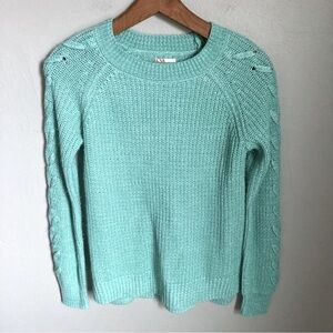 SO Turquoise Sweater Size Small